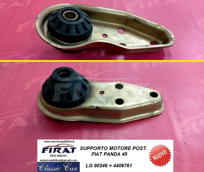 SUPPORTO MOTORE FIAT PANDA 45 POST. (90246)